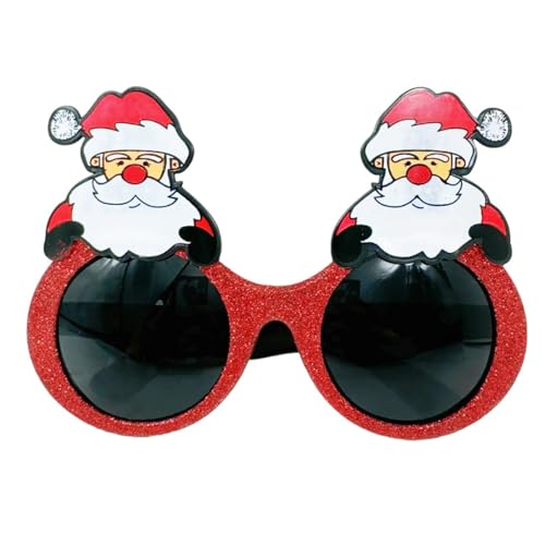LEIDJGUN Einzigartige Urlaubsbrille für Weihnachtsfeiern, lustige Cartoon-Weihnachtsmann-Brille, Rahmen, Urlaub, Party, Kostüm, Brillen, Requisiten LEIDJGUN Einzigartige Urlaubsbrille für Weihnachtsfeiern, lustige Cartoon-Weihnachtsmann-Brille, Rahmen, Urlaub, Party, Kostüm, Brillen, Requisiten von LEIDJGUN