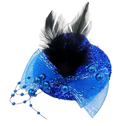 LEIDJGUN Fascinator für Teepartys, Fascinator für Mädchen, Fascinator, Pillbox, Hut, Cocktail, Teeparty, Netzstoff LEIDJGUN Fascinator für Teepartys, Fascinator für Mädchen, Fascinator, Pillbox, Hut, Cocktail, Teeparty, Netzstoff von LEIDJGUN