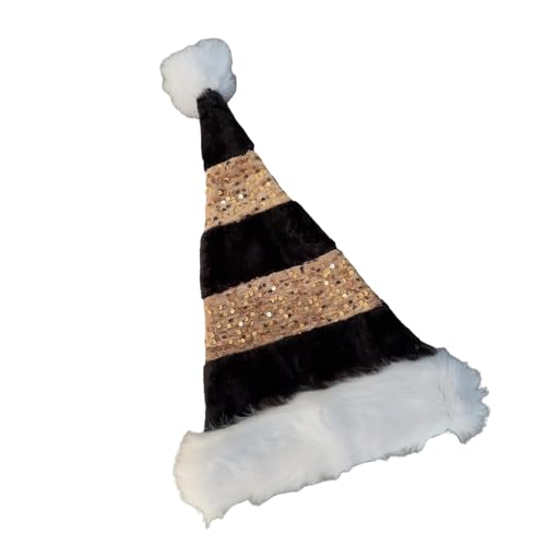 LEIDJGUN Schimmernde Weihnachtsmützen für Festivals, Familientreffen, gestreifte Pailletten, Weihnachtsmannmützen, Urlaubsrequisiten, Accessoire, Kopfbedeckung LEIDJGUN Schimmernde Weihnachtsmützen für Festivals, Familientreffen, gestreifte Pailletten, Weihnachtsmannmützen, Urlaubsrequisiten, Accessoire, Kopfbedeckung von LEIDJGUN