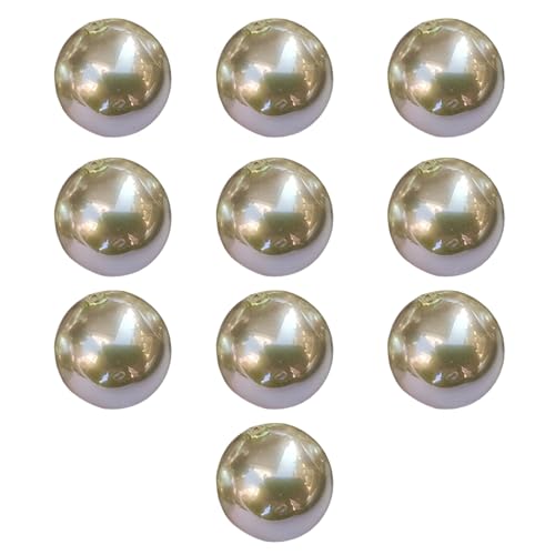 Multifunktions-Perlen, 12 mm, Mode-Accessoires, rund, handgefertigt, ABS/Harz-Textur, 10 Stück Multifunktions-Perlen, 12 mm, Mode-Accessoires, rund, handgefertigt, ABS/Harz-Textur, 10 Stück von LEIDJGUN