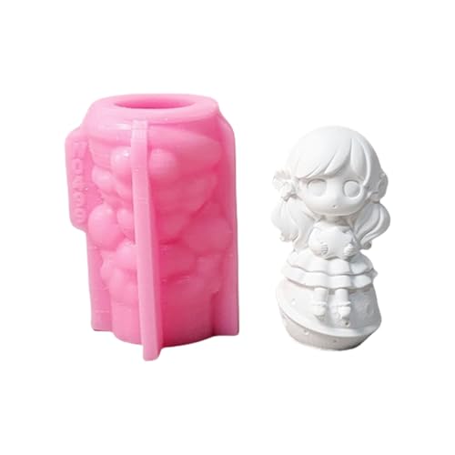 Silikonform für kleine Mädchen, für Epoxidharz, Prinzessin, Gips, Silikonform, Seifenherstellung von LEIDJGUN