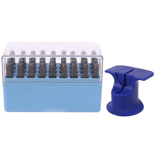 Tragbarer Stempelhalter Professionelle Alphabete Und Figuren Set Essential Tool Für Metallbearbeitung von LEIDJGUN