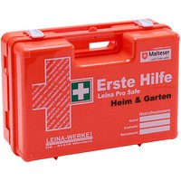 LEINA-WERKE Erste-Hilfe-Koffer Pro Safe Heim & Garten DIN 13157 orange von LEINA-WERKE