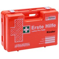 LEINA-WERKE Erste-Hilfe-Koffer Pro Safe Kinder DIN 13157 orange von LEINA-WERKE