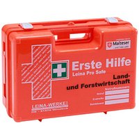 LEINA-WERKE Erste-Hilfe-Koffer Pro Safe Land- & Forstwirtschaft DIN 13157 orange von LEINA-WERKE