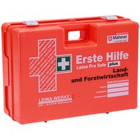 LEINA-WERKE Erste-Hilfe-Koffer Pro Safe plus Land- & Forstwirtschaft DIN 13169 orange von LEINA-WERKE