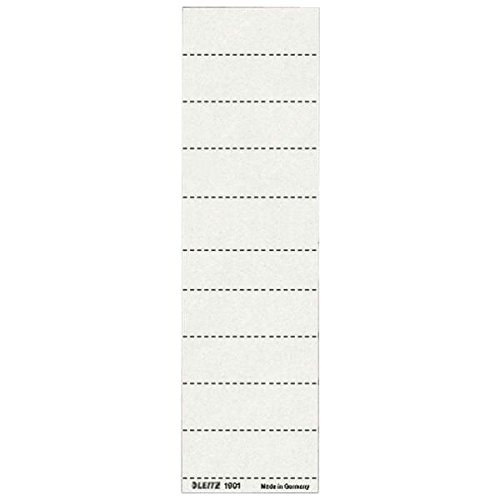 Beschriftungsschild weiß LEITZ 1901-00-01 100ST von LEITZ