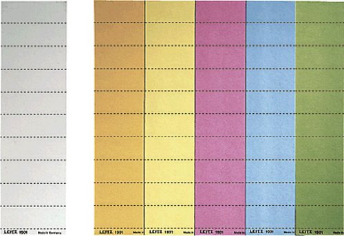Leitz Beschriftungsschilder/1901-00-45 60x21 mm orange 120 g/qm Inh.100 Leitz Beschriftungsschilder/1901-00-45 60x21 mm orange 120 g/qm Inh.100 von LEITZ