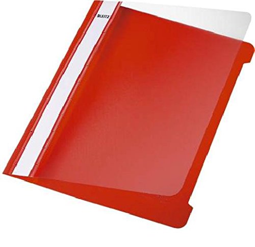 Schnellhefter A5 rot LEITZ 41970025 Plastik von LEITZ