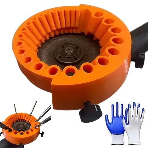 Bohrerschärfer Werkzeug, Bohrerschleifgerät Bohrerschärfgerät, Universal Drill Bit Sharpening Tool, 2 bis 13 mm Drill Bits zum Schleifen 125 mm Schleifer & Winkelschleifer von LEKEFETO