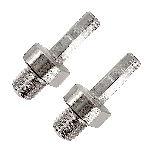 Adapter für Diamant Bohrkrone Fliesen - 2PCS M14 Außengewinde auf Sechskantschaft, Diamant-Bohrer-Adapter für M14-Anschluss HEX,Diamant-Lochsägenadapter für Hand- und Tischbohrmaschinen Adapter für Diamant Bohrkrone Fliesen - 2PCS M14 Außengewinde auf Sechskantschaft, Diamant-Bohrer-Adapter für M14-Anschluss HEX,Diamant-Lochsägenadapter für Hand- und Tischbohrmaschinen von LEKOMESH