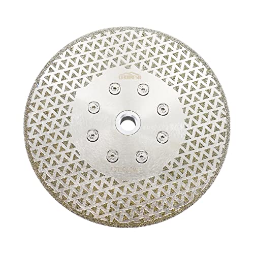 Diamant Fliesen Sägeblatt 180MM LEKOMESH - Doppelseitig Diamant-Trennscheibe für Granit,Marmor,Porzellan,Keramik,Kachel,Kunststein,M14 Gewinde für Winkelschleifer Diamant Fliesen Sägeblatt 180MM LEKOMESH - Doppelseitig Diamant-Trennscheibe für Granit,Marmor,Porzellan,Keramik,Kachel,Kunststein,M14 Gewinde für Winkelschleifer von LEKOMESH