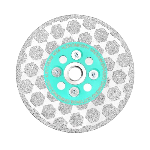 Diamant Trennscheibe 115mm LEKOMESH - Diamant Fliesenscheibe Diamantscheibe 115mm Doppelseitige zum Schneiden Schleifen von Porzellan Keramik Fliesen Marmor Granit Kunststein, M14 Gewinde Diamant Trennscheibe 115mm LEKOMESH - Diamant Fliesenscheibe Diamantscheibe 115mm Doppelseitige zum Schneiden Schleifen von Porzellan Keramik Fliesen Marmor Granit Kunststein, M14 Gewinde von LEKOMESH