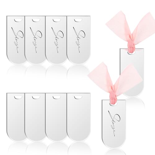LELE LIFE Acryl-Tischkarten, DIY-Hochzeitsschilder, Namensschilder, Geschenkanhänger, Reservierte Tischschilder, Blanko Anhänger Mit Löchern, Silberfarben, 10 Stück LELE LIFE Acryl-Tischkarten, DIY-Hochzeitsschilder, Namensschilder, Geschenkanhänger, Reservierte Tischschilder, Blanko Anhänger Mit Löchern, Silberfarben, 10 Stück von LELE LIFE