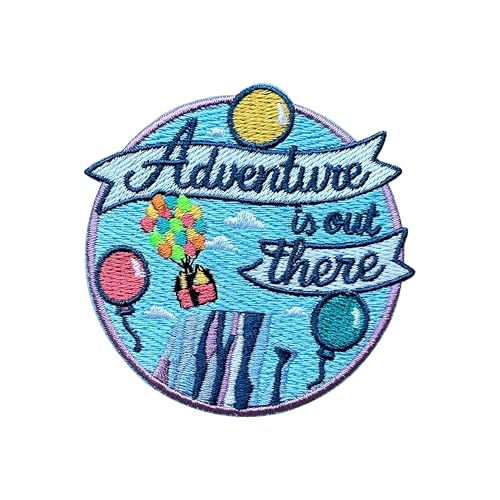 LEMEPINZ Adventure is Out There Stickerei-Aufnäher, 7,6 cm, zum Aufbügeln oder Aufnähen, Reise-Aufnäher, Reise-Flicken, Stoffflicken für Kleidung, Rucksäcke, Hüte, Reisen, DIY-Zubehör, Geschenke LEMEPINZ Adventure is Out There Stickerei-Aufnäher, 7,6 cm, zum Aufbügeln oder Aufnähen, Reise-Aufnäher, Reise-Flicken, Stoffflicken für Kleidung, Rucksäcke, Hüte, Reisen, DIY-Zubehör, Geschenke von LEMEPINZ