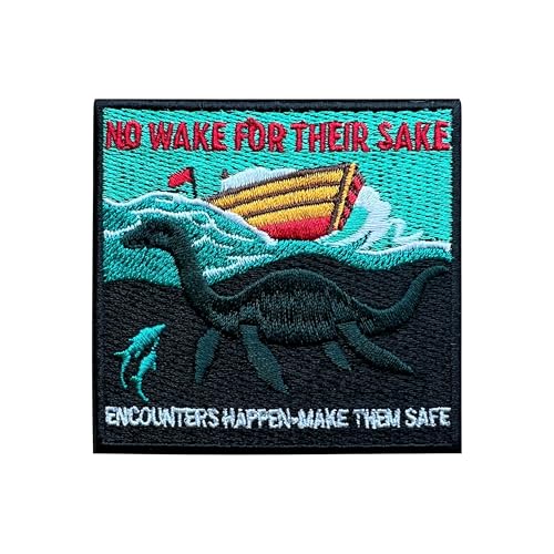 LEMEPINZ Aufnäher mit Aufschrift "No Wake for Their Sake", 7,6 cm, bestickt, für Kleidung, Rucksäcke, Hüte, DIY-Zubehör, Geschenke LEMEPINZ Aufnäher mit Aufschrift "No Wake for Their Sake", 7,6 cm, bestickt, für Kleidung, Rucksäcke, Hüte, DIY-Zubehör, Geschenke von LEMEPINZ