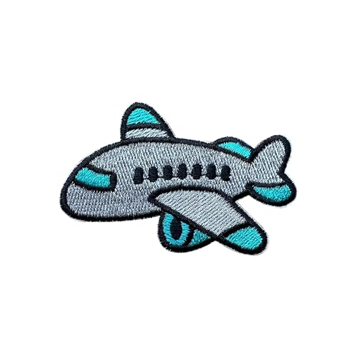 LEMEPINZ Flugzeug-Stickerei-Aufnäher, 7,6 cm, niedlich, zum Aufbügeln oder Aufnähen, Reise-Aufnäher, Reiseflicken, Stoffflicken für Kleidung, Rucksäcke, Hüte, DIY-Zubehör, Geschenke für Reiseliebhaber LEMEPINZ Flugzeug-Stickerei-Aufnäher, 7,6 cm, niedlich, zum Aufbügeln oder Aufnähen, Reise-Aufnäher, Reiseflicken, Stoffflicken für Kleidung, Rucksäcke, Hüte, DIY-Zubehör, Geschenke für Reiseliebhaber von LEMEPINZ