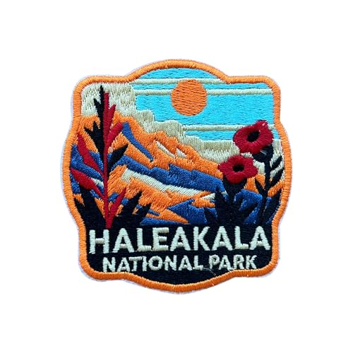 LEMEPINZ Haleakala National Park 7,6 cm Stickerei-Aufnäher, zum Aufbügeln / Aufnähen auf Reisen, bestickte Applikation, Reiseflicken, Stoffflicken für Kleidung, Rucksäcke, Hüte, natürliches LEMEPINZ Haleakala National Park 7,6 cm Stickerei-Aufnäher, zum Aufbügeln / Aufnähen auf Reisen, bestickte Applikation, Reiseflicken, Stoffflicken für Kleidung, Rucksäcke, Hüte, natürliches von LEMEPINZ