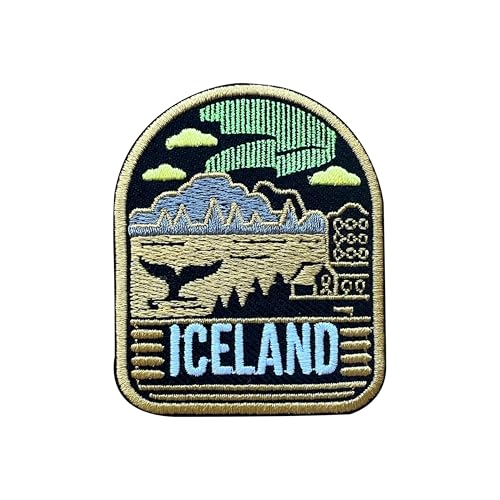 LEMEPINZ Island 7,6 cm Stickerei-Aufnäher, Stadt, zum Aufbügeln/Aufnähen, Reise-Flicken, Stoffflicken für Kleidung, Rucksäcke, Hüte, DIY-Zubehör, Geschenke für Reiseliebhaber LEMEPINZ Island 7,6 cm Stickerei-Aufnäher, Stadt, zum Aufbügeln/Aufnähen, Reise-Flicken, Stoffflicken für Kleidung, Rucksäcke, Hüte, DIY-Zubehör, Geschenke für Reiseliebhaber von LEMEPINZ