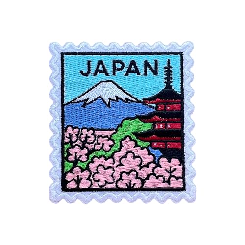 LEMEPINZ Japanischer Kirschblütenstempel, 7,6 cm, Stickerei-Aufnäher, zum Aufbügeln/Aufnähen, Reiseflicken, Stoffflicken für Kleidung, Rucksäcke, Hüte, Stadt, DIY-Zubehör, Geschenke LEMEPINZ Japanischer Kirschblütenstempel, 7,6 cm, Stickerei-Aufnäher, zum Aufbügeln/Aufnähen, Reiseflicken, Stoffflicken für Kleidung, Rucksäcke, Hüte, Stadt, DIY-Zubehör, Geschenke von LEMEPINZ