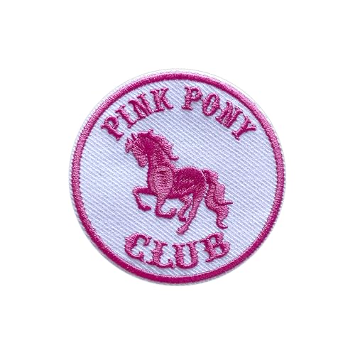 LEMEPINZ Pink Pony Club Patch, Größe 7,6 cm, Westernpferd, bestickte Patches für Hüte, Kleidung, Rucksäcke, Jeans, DIY Aufnäher zum Aufnähen, Fabic Patches, Queer Pop Patches, Musikgeschenk für LGBTQ LEMEPINZ Pink Pony Club Patch, Größe 7,6 cm, Westernpferd, bestickte Patches für Hüte, Kleidung, Rucksäcke, Jeans, DIY Aufnäher zum Aufnähen, Fabic Patches, Queer Pop Patches, Musikgeschenk für LGBTQ von LEMEPINZ