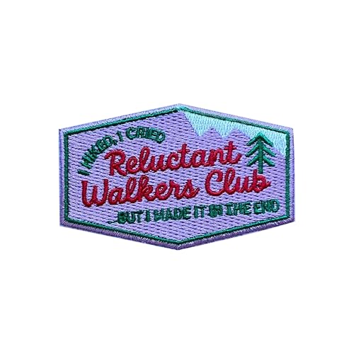 LEMEPINZ Reluctant Walkers Club 7,6 cm Stickerei-Aufnäher, Outdoor, Bügeln/Aufnähen, Reise-Flicken, Stoffflicken für Kleidung, Rucksäcke, Hüte, DIY-Zubehör, Geschenke LEMEPINZ Reluctant Walkers Club 7,6 cm Stickerei-Aufnäher, Outdoor, Bügeln/Aufnähen, Reise-Flicken, Stoffflicken für Kleidung, Rucksäcke, Hüte, DIY-Zubehör, Geschenke von LEMEPINZ
