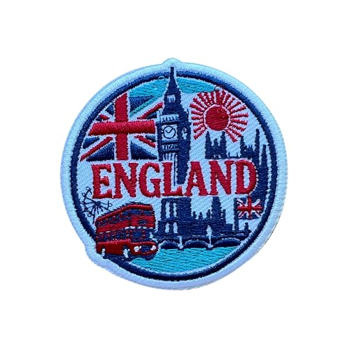LEMEPINZ Stickerei-Aufnäher, Motiv: England Big Ben, 7,6 cm, zum Aufbügeln oder Aufnähen, Reise-Flicken, Stoffflicken für Kleidung, Rucksäcke, Hüte, malerische Punkte, DIY-Zubehör, Geschenke LEMEPINZ Stickerei-Aufnäher, Motiv: England Big Ben, 7,6 cm, zum Aufbügeln oder Aufnähen, Reise-Flicken, Stoffflicken für Kleidung, Rucksäcke, Hüte, malerische Punkte, DIY-Zubehör, Geschenke von LEMEPINZ