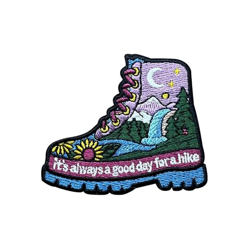LEMEPINZ Stickereiaufnäher mit der Aufschrift "It's Always a Good Day for a Hike", 7,6 cm, zum Aufbügeln oder Aufnähen, Reiseflicken, Stoffflicken für Kleidung, Rucksäcke, Hüte, DIY-Zubehör, Geschenke LEMEPINZ Stickereiaufnäher mit der Aufschrift "It's Always a Good Day for a Hike", 7,6 cm, zum Aufbügeln oder Aufnähen, Reiseflicken, Stoffflicken für Kleidung, Rucksäcke, Hüte, DIY-Zubehör, Geschenke von LEMEPINZ