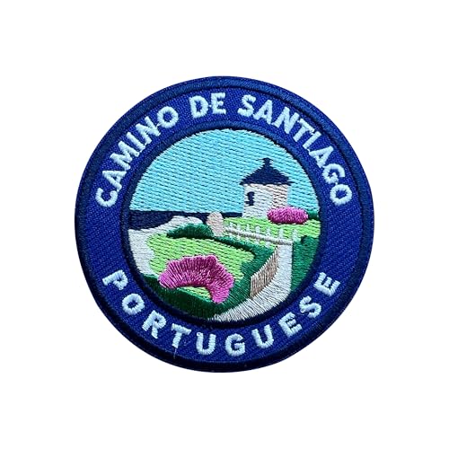 LEMEPINZ The Camino Portugiesischer Stickerei-Aufnäher, 7,6 cm, zum Aufbügeln/Aufnähen, Reise-Flicken, Stoffflicken für Kleidung, Rucksäcke, Hüte, Reisen, DIY-Zubehör, Geschenke LEMEPINZ The Camino Portugiesischer Stickerei-Aufnäher, 7,6 cm, zum Aufbügeln/Aufnähen, Reise-Flicken, Stoffflicken für Kleidung, Rucksäcke, Hüte, Reisen, DIY-Zubehör, Geschenke von LEMEPINZ