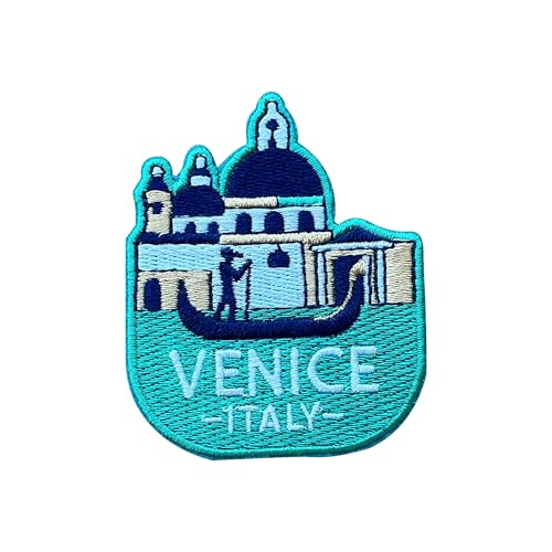 LEMEPINZ Venedig Italien Stickerei-Flicken zum Aufbügeln / Aufnähen auf Reisen, bestickte Applikation, Reiseflicken, Stoffflicken für Kleidung, Rucksäcke, Hüte, DIY-Zubehör, Geschenke für LEMEPINZ Venedig Italien Stickerei-Flicken zum Aufbügeln / Aufnähen auf Reisen, bestickte Applikation, Reiseflicken, Stoffflicken für Kleidung, Rucksäcke, Hüte, DIY-Zubehör, Geschenke für von LEMEPINZ
