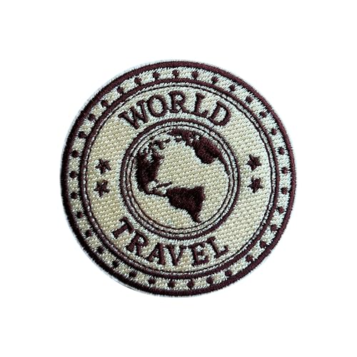 LEMEPINZ World Travel Stickerei-Aufnäher, 7,6 cm, Motiv: Erde zum Aufbügeln/Aufnähen, Reise-Flicken, Stoffflicken für Kleidung, Rucksäcke, Hüte, DIY-Zubehör, Geschenke für Reisende LEMEPINZ World Travel Stickerei-Aufnäher, 7,6 cm, Motiv: Erde zum Aufbügeln/Aufnähen, Reise-Flicken, Stoffflicken für Kleidung, Rucksäcke, Hüte, DIY-Zubehör, Geschenke für Reisende von LEMEPINZ