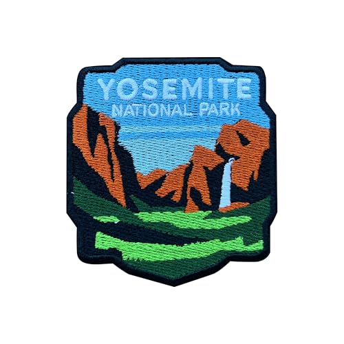 LEMEPINZ Yosemite National Park 7,6 cm Stickerei-Aufnäher, zum Aufbügeln/Aufnähen auf Reisen, bestickte Applikation, Reiseflicken, Stoffflicken für Kleidung, Rucksäcke, Hüte, natürliches DIY-Zubehör LEMEPINZ Yosemite National Park 7,6 cm Stickerei-Aufnäher, zum Aufbügeln/Aufnähen auf Reisen, bestickte Applikation, Reiseflicken, Stoffflicken für Kleidung, Rucksäcke, Hüte, natürliches DIY-Zubehör von LEMEPINZ