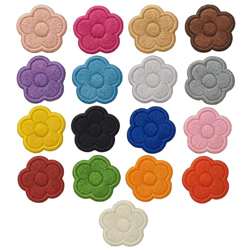 51 Stück Patches zum Aufbügeln, Blume Aufnäher Kinder, Flicken zum Aufbügeln, Blumen Patches zum Aufnähen, Bestickte Aufnäher für Hut Jeans Kleidung Rucksäcke DIY-Zubehör, 3 Größen 51 Stück Patches zum Aufbügeln, Blume Aufnäher Kinder, Flicken zum Aufbügeln, Blumen Patches zum Aufnähen, Bestickte Aufnäher für Hut Jeans Kleidung Rucksäcke DIY-Zubehör, 3 Größen von LEMLIN