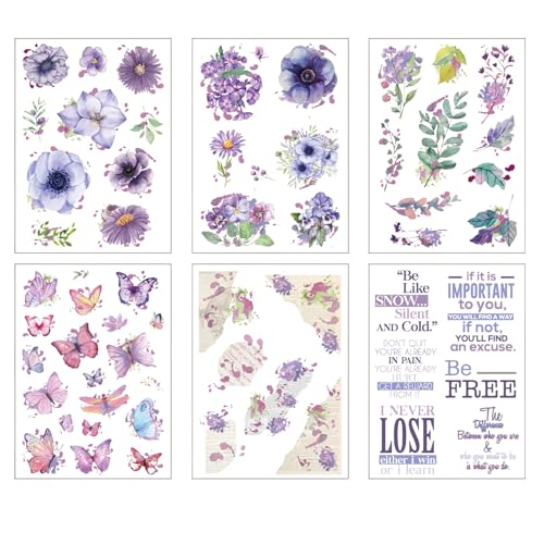6 PCS Kerzentattoo Wasserschiebefolie für Kerzen,Motiv-Aufkleber zum Dekorieren von Gedenkkerzen,Ideal für Muttertag,Geburtstag,Kommunion und Taufe,Inkl. Herz,Blumen 6 PCS Kerzentattoo Wasserschiebefolie für Kerzen,Motiv-Aufkleber zum Dekorieren von Gedenkkerzen,Ideal für Muttertag,Geburtstag,Kommunion und Taufe,Inkl. Herz,Blumen von LEMLIN