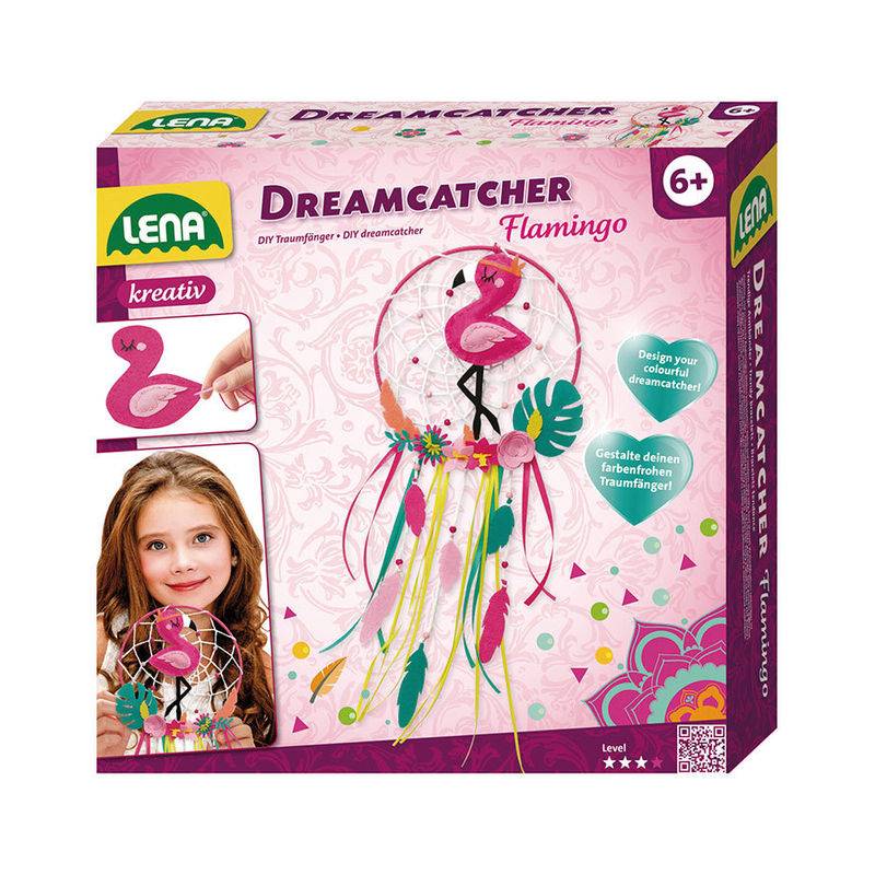 Kreativ-Set Dreamcatcher – Flamingo von LENA®