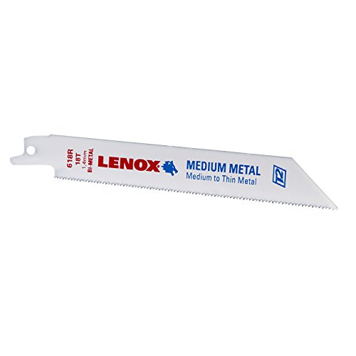 Lenox 20566-618R Säbelsägeblatt, 150 x 20 x 0,9 mm, 18 Zähne, 5 Stück von LENOX