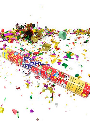 LEOFLA Bunte Konfetti-Kanone für Geburtstage, Partys, Hochzeiten und Neujahr, variabel, Media LEOFLA Bunte Konfetti-Kanone für Geburtstage, Partys, Hochzeiten und Neujahr, variabel, Media von LEOFLA