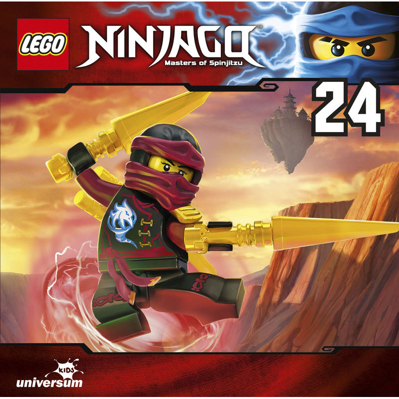 Lego Ninjago Cd 24 - LEGO Ninjago-Masters of Spinjitzu, Lego Ninjago-Masters Of Spinjitzu (Hörbuch) von LEONINE Distribution