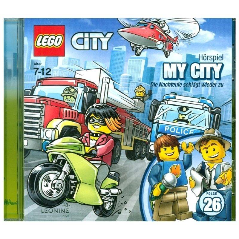 Lego City - 26 - My City. Die Nachteule Schlägt Wieder Zu - Various (Hörbuch) von LEONINE Distribution