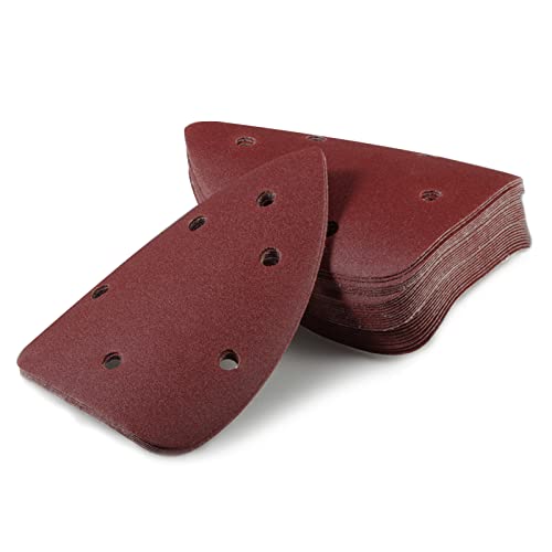 LEONTOOL 30 Stück Maus-Schleifpapier, Körnung 180, 6 Löcher, Maus-Schleifpads, Klettschleifpapier für Maus, Schleifpapier, Schleifscheiben LEONTOOL 30 Stück Maus-Schleifpapier, Körnung 180, 6 Löcher, Maus-Schleifpads, Klettschleifpapier für Maus, Schleifpapier, Schleifscheiben von LEONTOOL