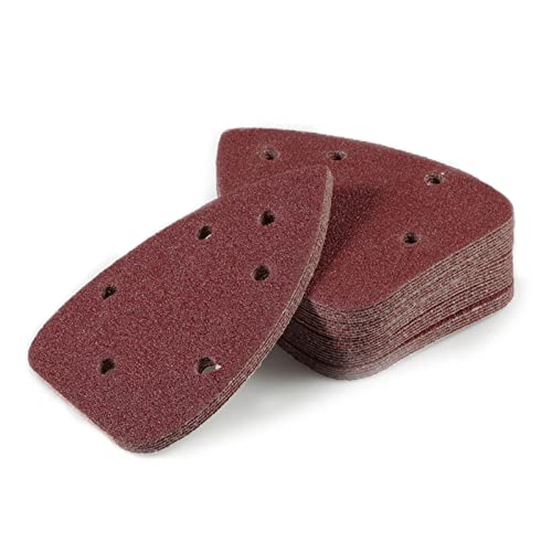LEONTOOL 30 Stück Maus-Schleifpapier, Körnung 40, 6 Löcher, Maus-Schleifpads, Klettschleifpapier für Maus, Schleifpapier, Schleifscheiben LEONTOOL 30 Stück Maus-Schleifpapier, Körnung 40, 6 Löcher, Maus-Schleifpads, Klettschleifpapier für Maus, Schleifpapier, Schleifscheiben von LEONTOOL