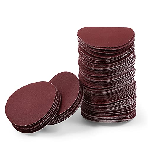 LEONTOOL 5,1 cm Klett-Schleifscheiben, Körnung 240, 100 Stück, Schleifpapierscheiben für Exzenterschleifer, Schleifpads, Schleifen, Polieren, Metall, Holz, Gummi, Leder, Kunststoff, Stein, Glas LEONTOOL 5,1 cm Klett-Schleifscheiben, Körnung 240, 100 Stück, Schleifpapierscheiben für Exzenterschleifer, Schleifpads, Schleifen, Polieren, Metall, Holz, Gummi, Leder, Kunststoff, Stein, Glas von LEONTOOL