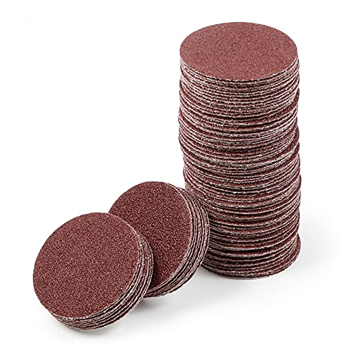 LEONTOOL 5,1 cm Klett-Schleifscheiben, Körnung 60, 100 Stück, Schleifpapierscheiben für Exzenterschleifer, Schleifpads, Schleifen, Polieren, Metall, Holz, Gummi, Leder, Kunststoff, Stein, Glas LEONTOOL 5,1 cm Klett-Schleifscheiben, Körnung 60, 100 Stück, Schleifpapierscheiben für Exzenterschleifer, Schleifpads, Schleifen, Polieren, Metall, Holz, Gummi, Leder, Kunststoff, Stein, Glas von LEONTOOL