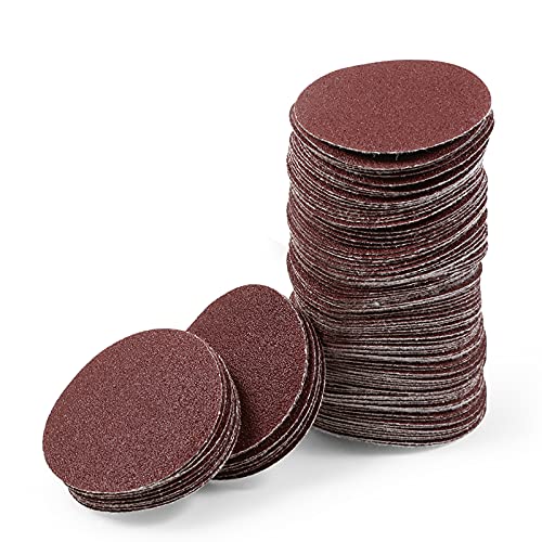 LEONTOOL 5,1 cm Klett-Schleifscheiben, Körnung 80, 100 Stück, Schleifpapierscheiben für Exzenterschleifer, Schleifpads, Schleifen, Polieren, Metall, Holz, Gummi, Leder, Kunststoff, Stein, Glas LEONTOOL 5,1 cm Klett-Schleifscheiben, Körnung 80, 100 Stück, Schleifpapierscheiben für Exzenterschleifer, Schleifpads, Schleifen, Polieren, Metall, Holz, Gummi, Leder, Kunststoff, Stein, Glas von LEONTOOL