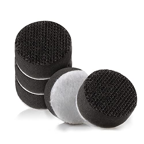 LEONTOOL 5 Stück 2,5 cm Klettverschluss Weiches Schaumstoff-Pufferpad, Schwammkissen Puffer Stützpad Ohne Loch, 25 mm für Schleifpad LEONTOOL 5 Stück 2,5 cm Klettverschluss Weiches Schaumstoff-Pufferpad, Schwammkissen Puffer Stützpad Ohne Loch, 25 mm für Schleifpad von LEONTOOL
