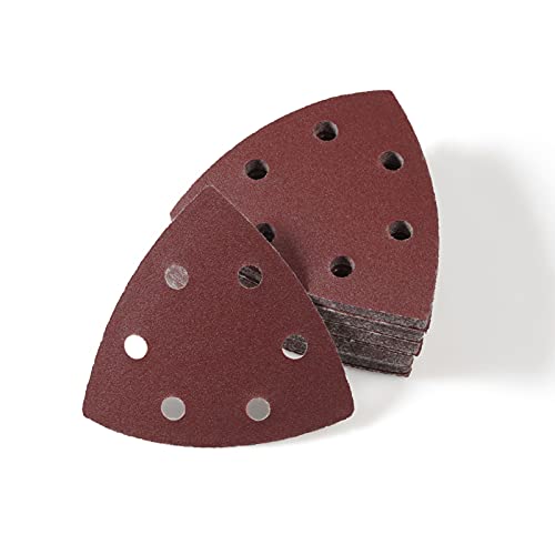 LEONTOOL 50 Stück 6 Löcher Dreieckiges Schleifpapier Dreieck Schleifpads 8,9 cm 180 Körnung Klett-Schleifscheibe Detailschleifpapier Schleifblätter für Holz Metall Polieren LEONTOOL 50 Stück 6 Löcher Dreieckiges Schleifpapier Dreieck Schleifpads 8,9 cm 180 Körnung Klett-Schleifscheibe Detailschleifpapier Schleifblätter für Holz Metall Polieren von LEONTOOL