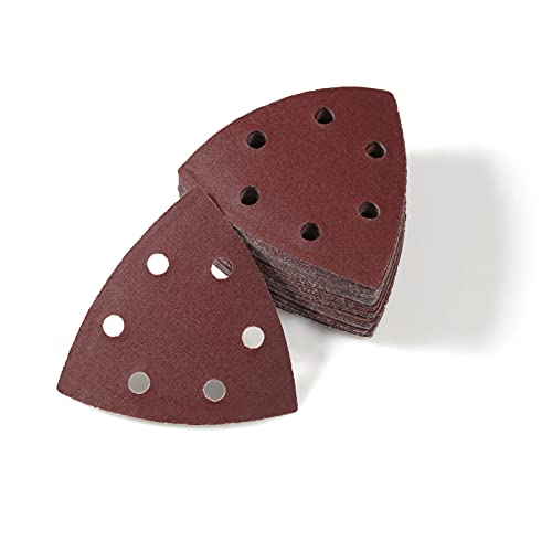 LEONTOOL 50 Stück 6 Löcher Dreieckiges Schleifpapier Dreieck Schleifpads 8,9 cm Körnung 240 Hook and Loop Schleifscheibe Detailschleifpapier Schleifblätter für Holz Metall Polieren LEONTOOL 50 Stück 6 Löcher Dreieckiges Schleifpapier Dreieck Schleifpads 8,9 cm Körnung 240 Hook and Loop Schleifscheibe Detailschleifpapier Schleifblätter für Holz Metall Polieren von LEONTOOL