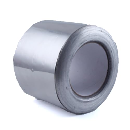 LEONTOOL Aluminium-Klebeband, 4 Zoll x 164 m, Hochtemperatur-Isolierband für Rohre, Trocknerablassrohre, Abdichtung und Reparatur LEONTOOL Aluminium-Klebeband, 4 Zoll x 164 m, Hochtemperatur-Isolierband für Rohre, Trocknerablassrohre, Abdichtung und Reparatur von LEONTOOL