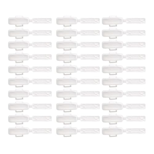 LERANXIN 30 Stück Kabelbeschriftung Erkennungsbox, Kabel Beschriftung, Wasserdicht Transparent Kabeletiketten, Kabelbeschriftung Clip für Kennzeichnung und Sortierung LERANXIN 30 Stück Kabelbeschriftung Erkennungsbox, Kabel Beschriftung, Wasserdicht Transparent Kabeletiketten, Kabelbeschriftung Clip für Kennzeichnung und Sortierung von LERANXIN
