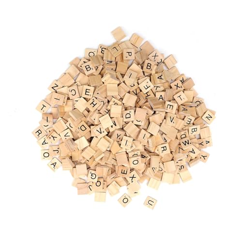 LERANXIN Scrabble Buchstaben Holz, 500 Stück Holzbuchstaben Klein, Buchstaben Holz Geeignet für DIY, Spiele und Kindererziehung 20x18x5 mm LERANXIN Scrabble Buchstaben Holz, 500 Stück Holzbuchstaben Klein, Buchstaben Holz Geeignet für DIY, Spiele und Kindererziehung 20x18x5 mm von LERANXIN